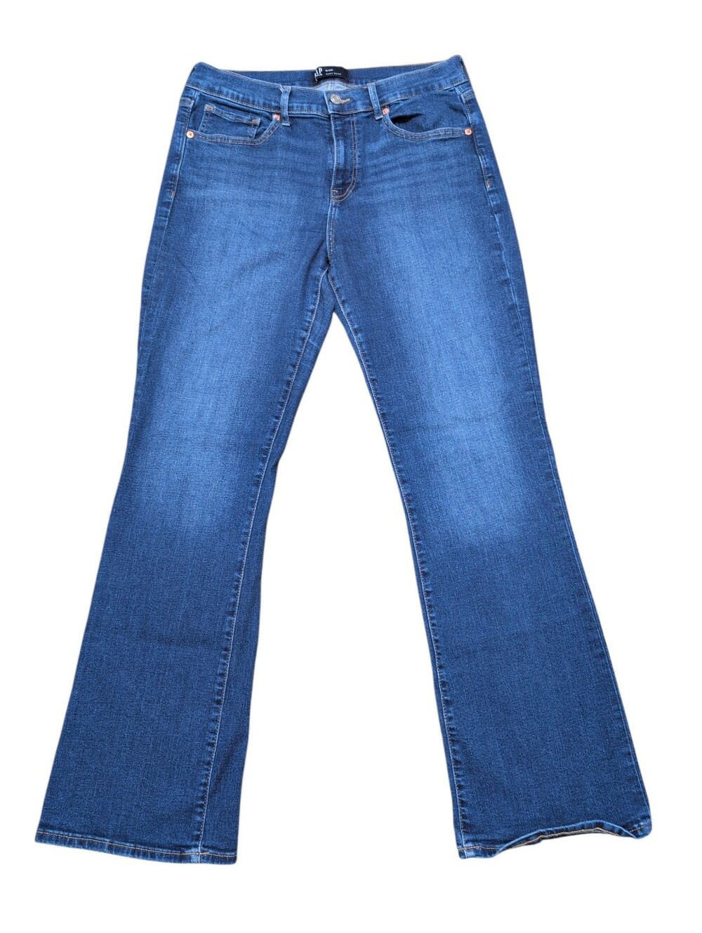 Gap Baby Boot bootcut Jeans Medium Dark Wash Denim Size 12/31R